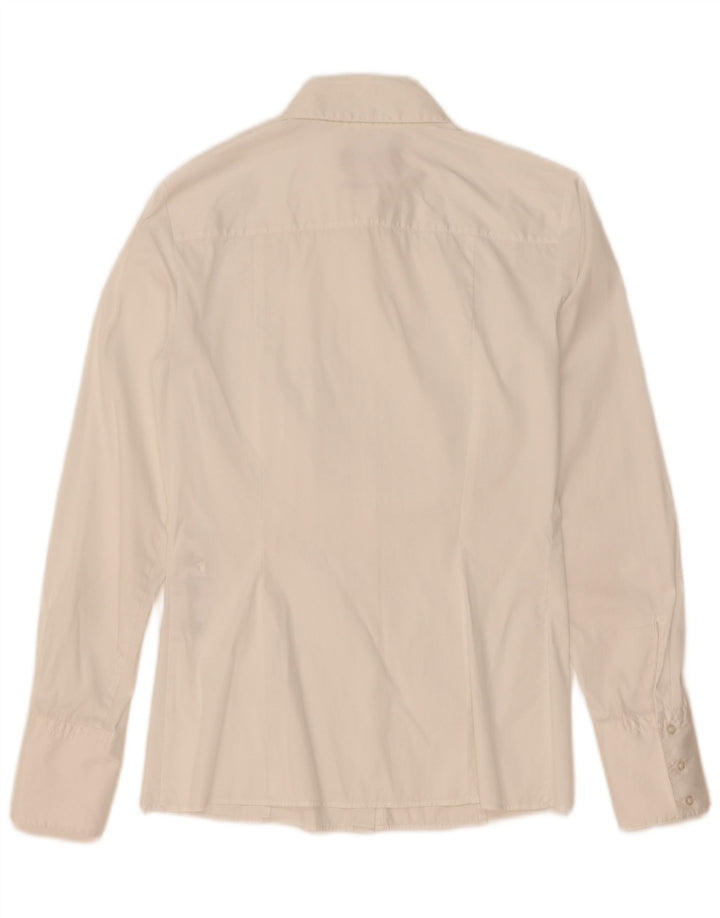 Hugo Boss Chemise Femme EU 34 XS Blanc Coton
