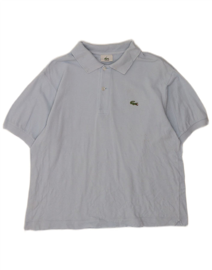 Lacoste Polo Homme Taille 4 Coton Bleu Moyen