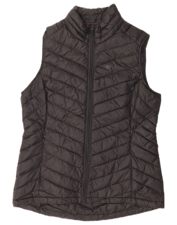 Mountain Warehouse Gilet rembourré pour femme UK 16 Large Noir Nylon