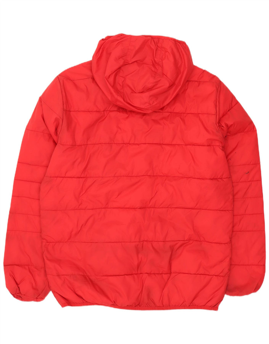 JACK & JONES Veste matelassée à capuche pour homme UK 40 Large Rouge