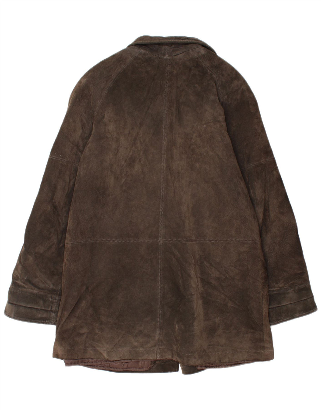 Oviesse Pardessus en Daim Femme IT 44 Cuir Marron Moyen