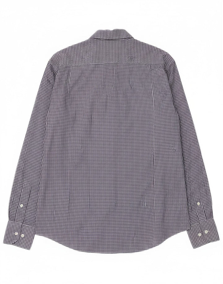 Kappa Chemise Homme Bleu Moyen Vichy Coton