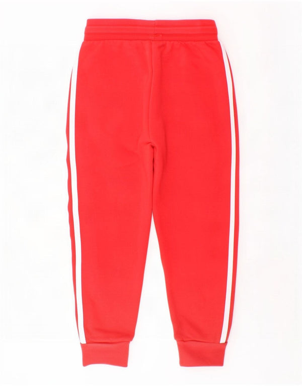 Adidas Pantalon de survêtement garçon Joggers 5-6 ans Rouge Coton