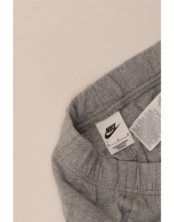 Nike Short de sport pour femme UK 12 Gris moyen en coton
