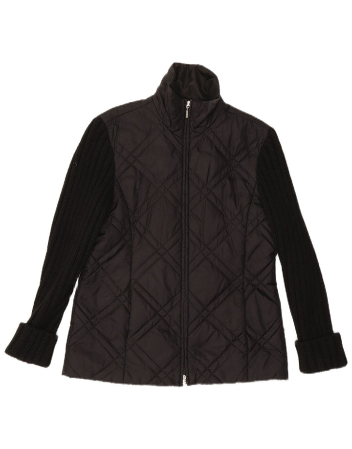 Max & Co. Veste matelassée pour femme UK 10 Small Noir Polyamide