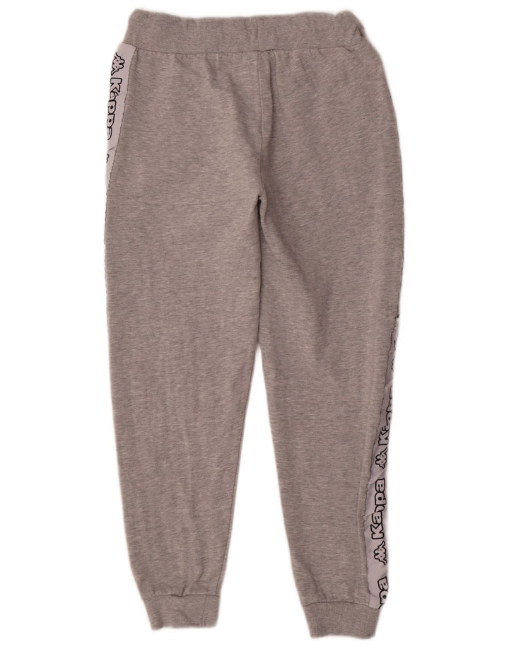 Kappa Pantalon de survêtement graphique pour femme Gris moyen UK 44