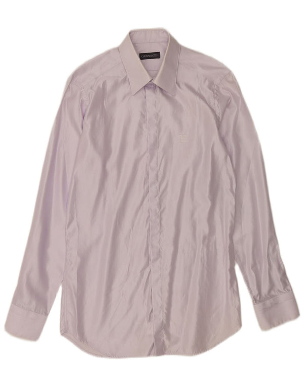 Carlo Pignatelli Chemise formelle pour homme Taille 38 15 Violet moyen