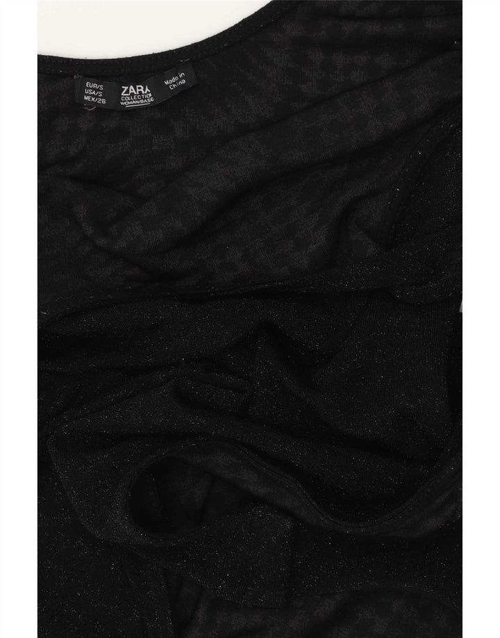 Zara Body Femme UK 10 Petit Noir