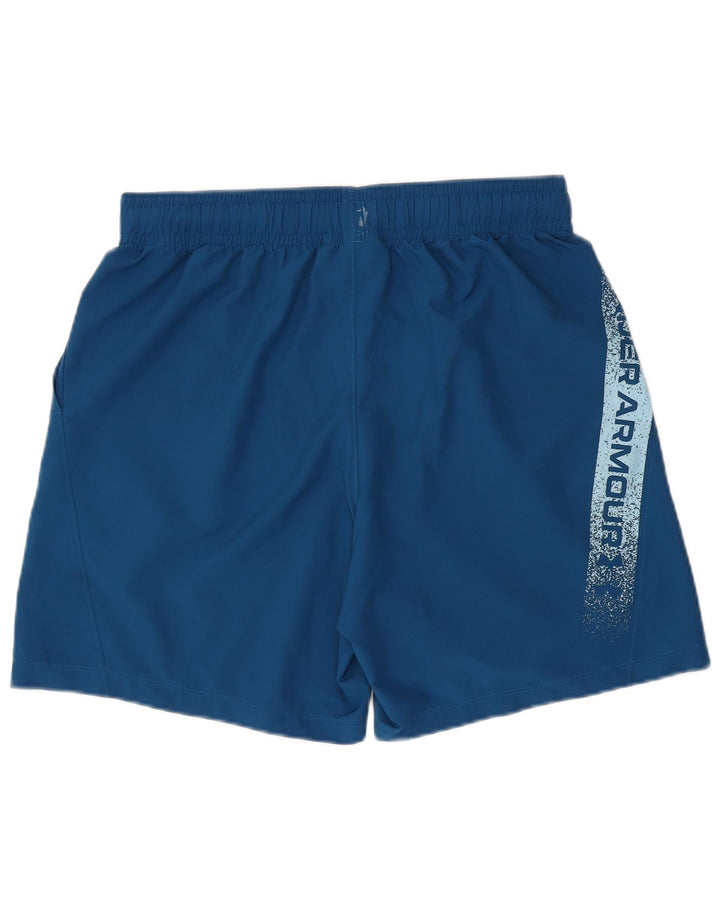UNDER ARMOUR Short de Sport Graphique Homme Bleu Moyen