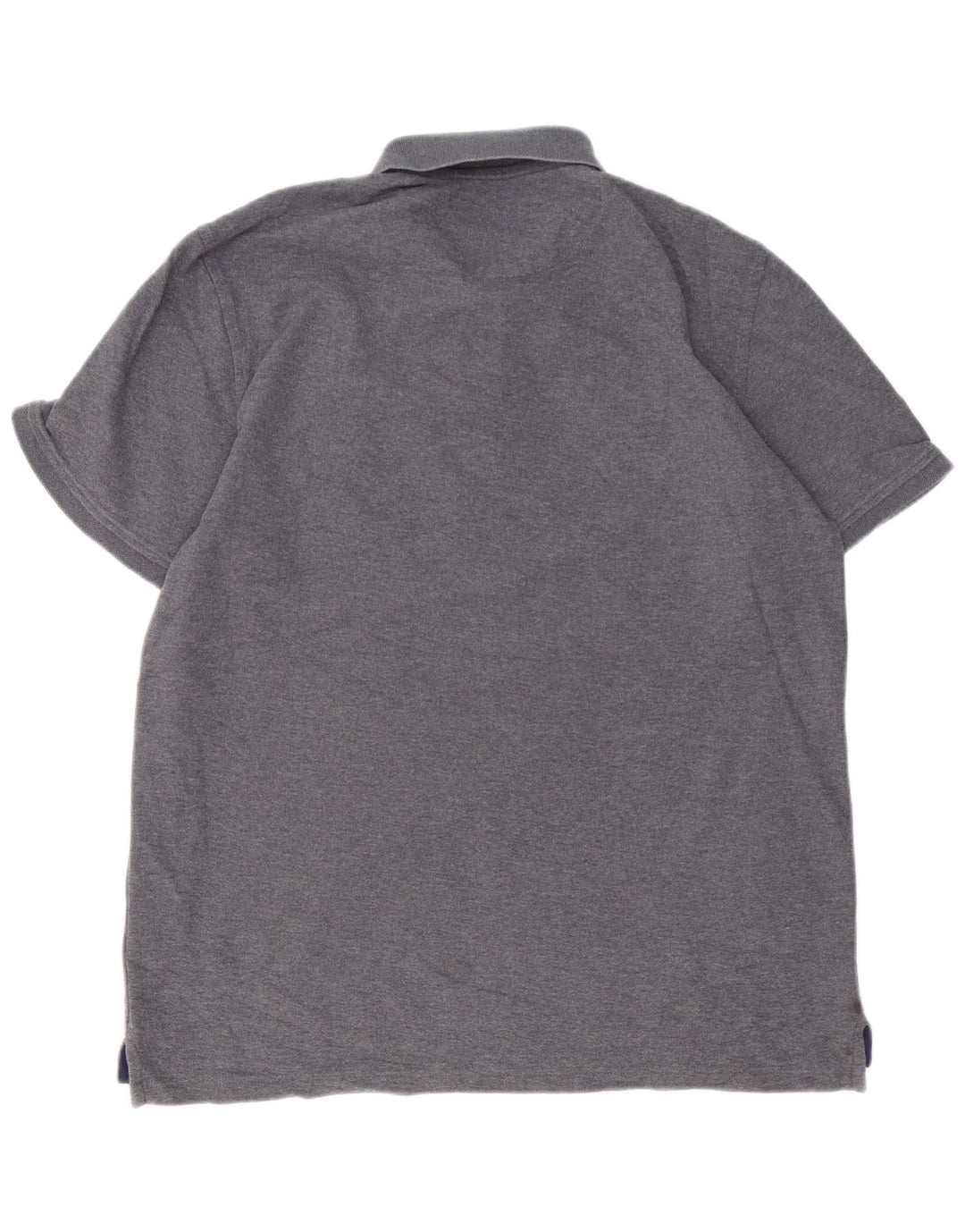IZOD Polo Homme Large Gris Colorblock Coton