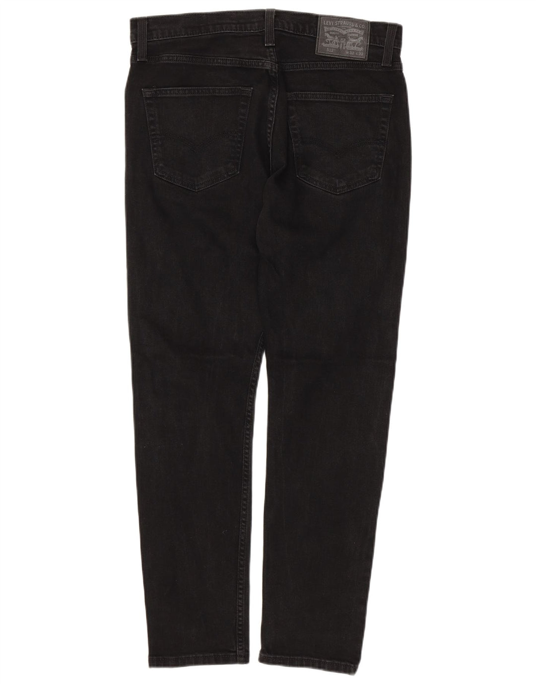 LEVI'S Jean Slim Fuselé 512 Homme W32 L32 Coton Noir