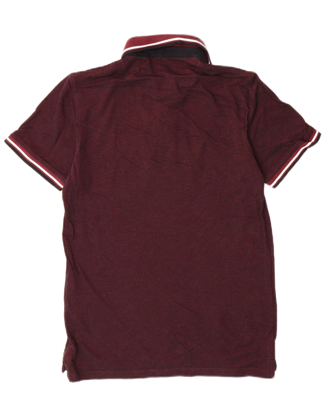 JACK & JONES Polo Homme Bordeaux Moyen Coton