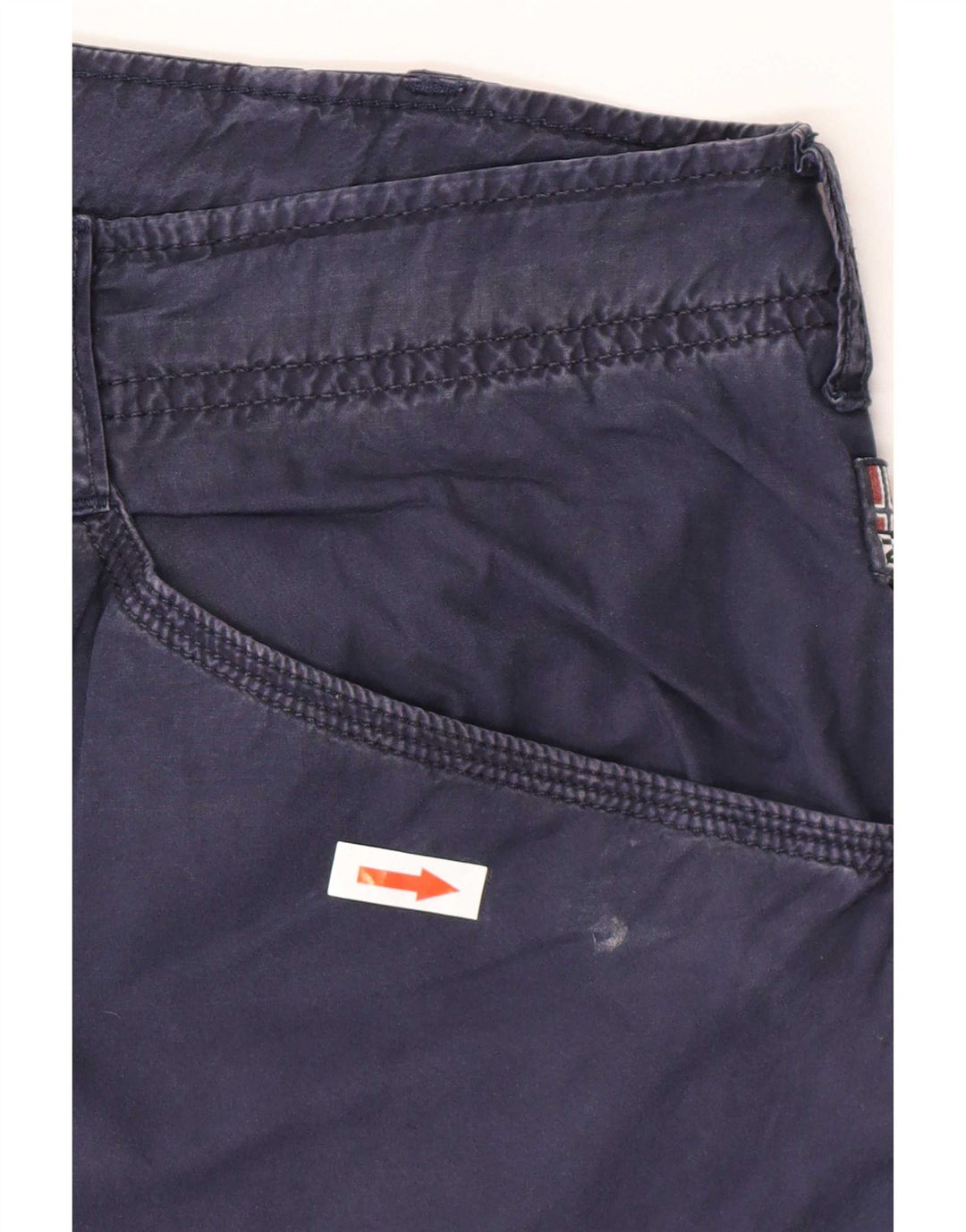 Napapijri Short Cargo Homme Medium W32 Bleu Marine Coton