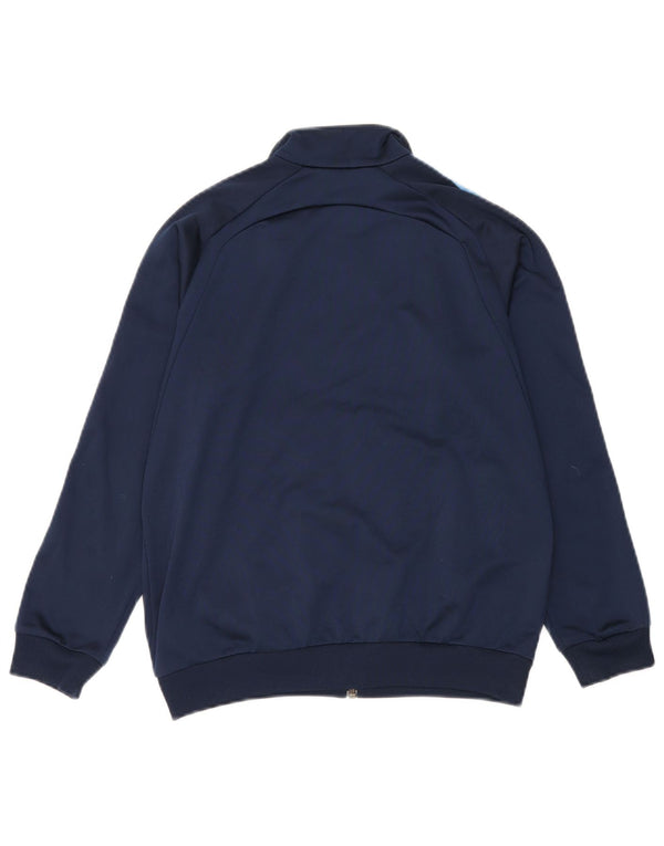 Veste de survêtement Adidas Garçon 11-12 ans Bleu Marine Polyester