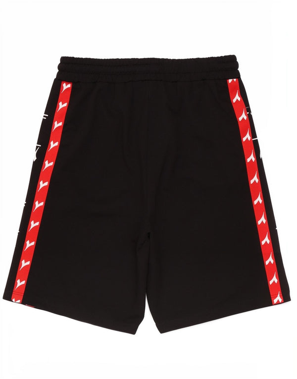 Diadora Short de Sport Graphique Garçon 11-12 Ans Polyester Colorblock Noir