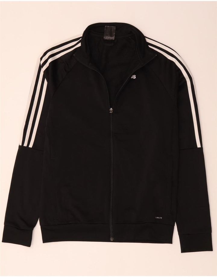 Adidas Hommes Climalite Survêtement Top Veste XS Noir Polyester