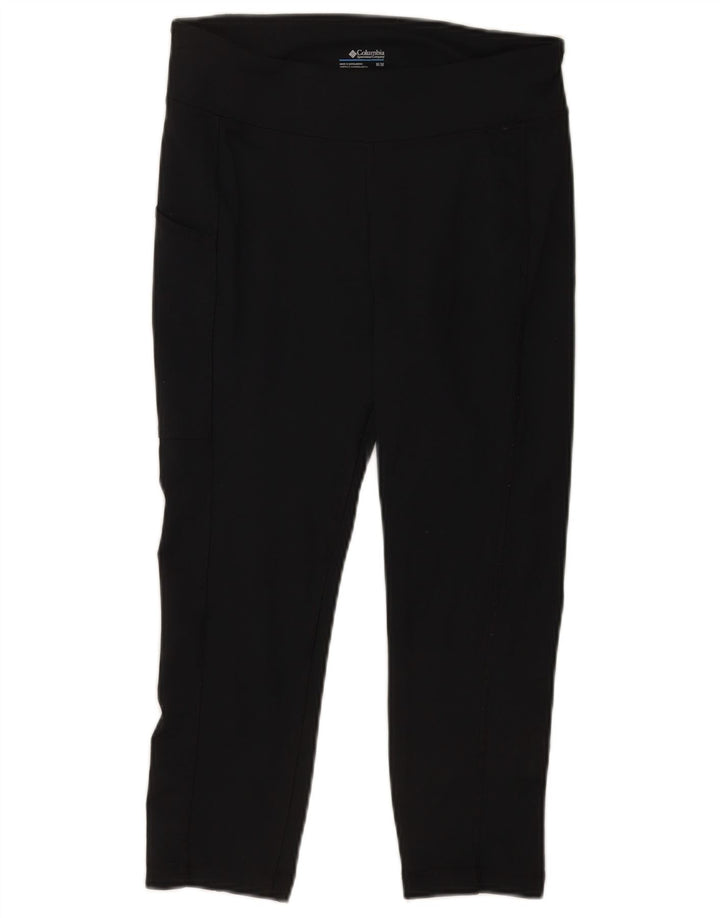 Columbia Leggings Capri Femme UK 12 Polyester Bleu Marine Moyen