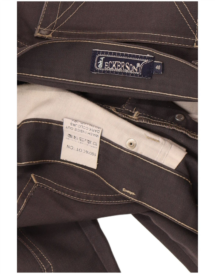 Jeckerson Jean droit homme W40 L30 gris coton