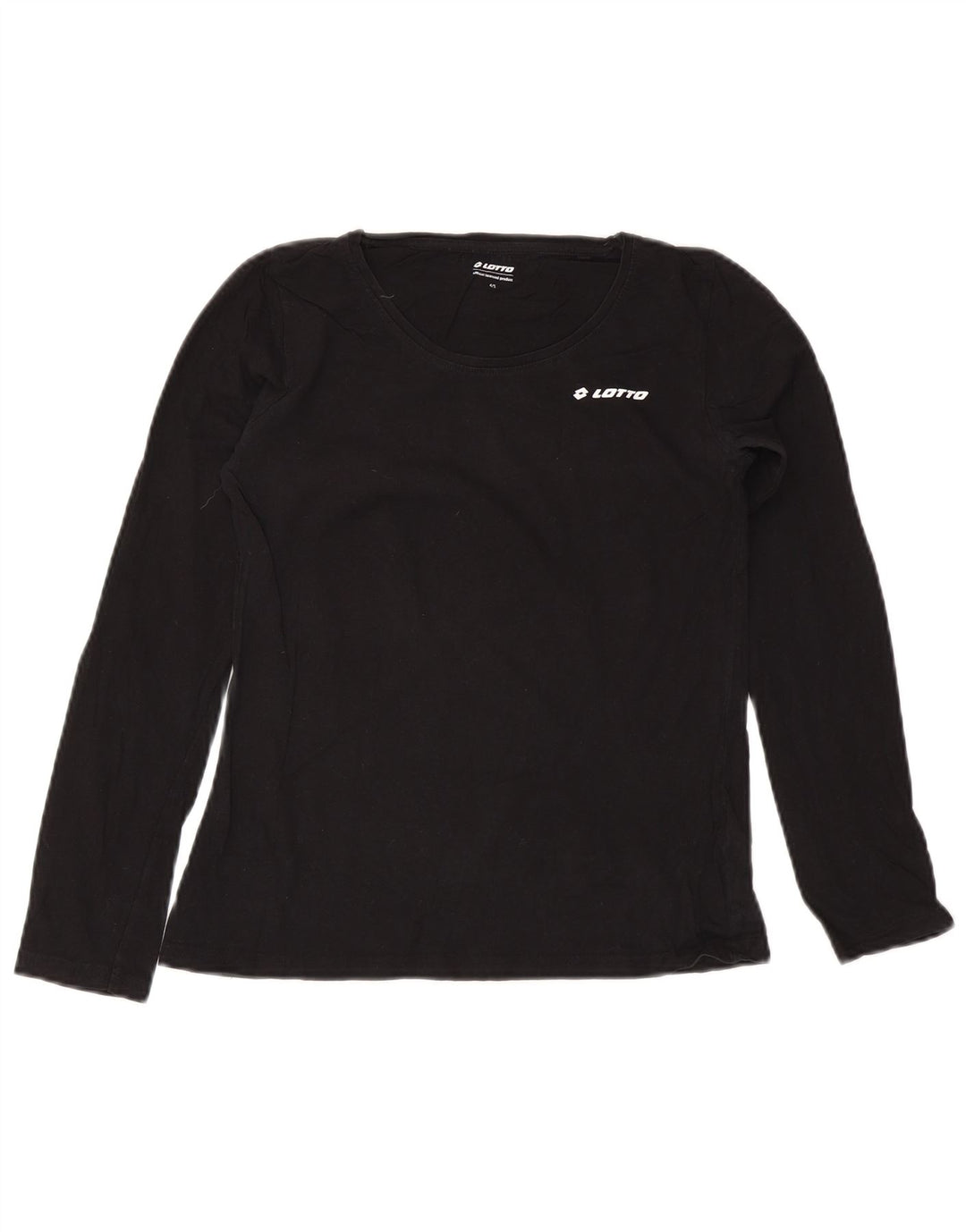 Lotto Haut à manches longues pour femme US 4 Small Noir Coton