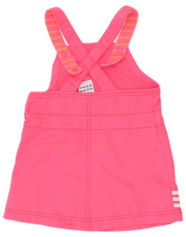 Adidas Robe Salopette Graphique Fille 2-3 Ans Rose Polyester
