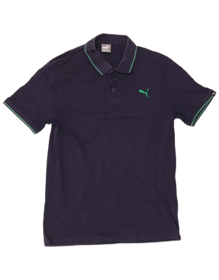 Puma Polo Homme Bleu Marine Moyen