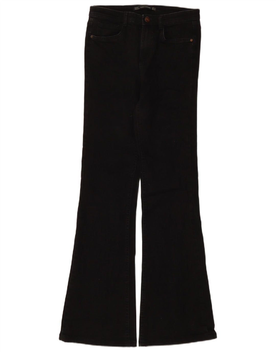 Zara Femme Jean évasé EU 36 XS W26 L32 Noir