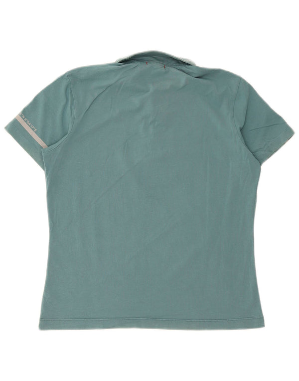 Slam Polo Femme UK 14 Grand Bleu Coton