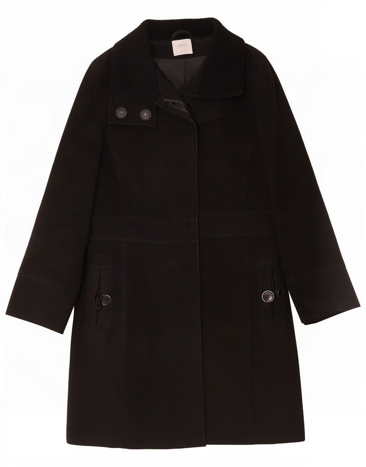 Pardessus femme Oasis UK 12 coton noir moyen