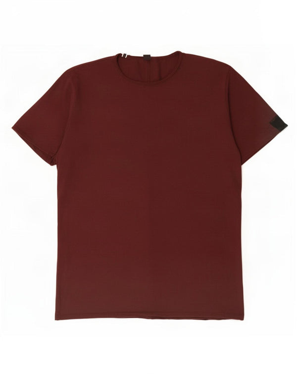 Replay T-Shirt Homme Top 3XL Coton Bordeaux
