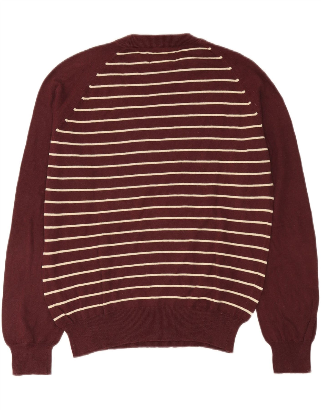 Foot Locker Pull col rond homme rayé bordeaux moyen