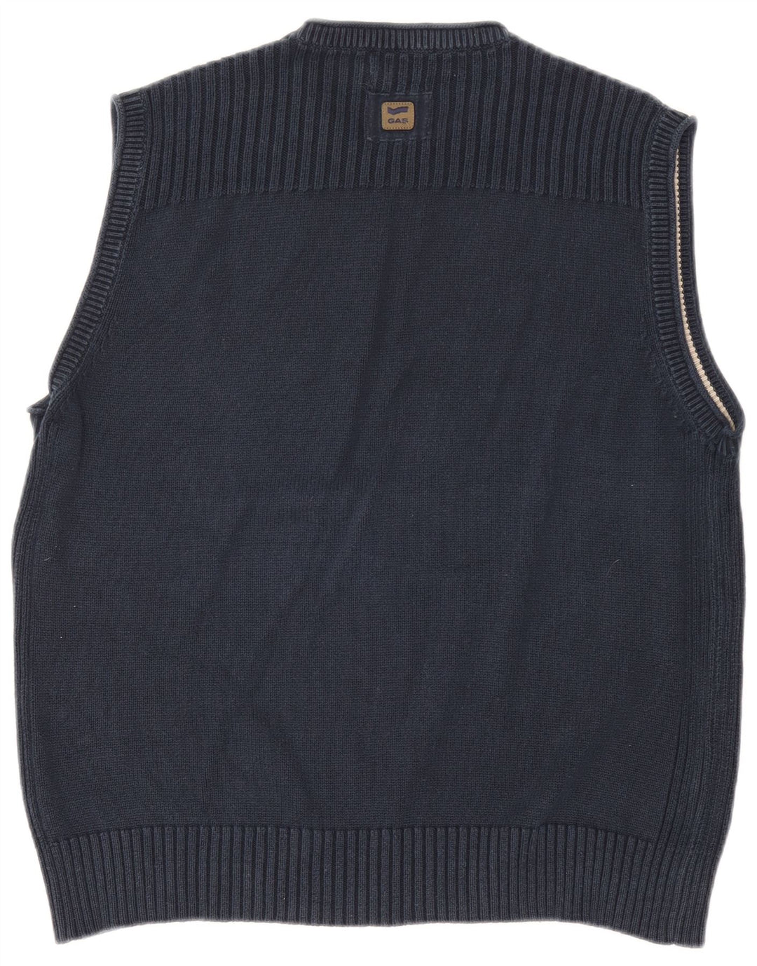 Gas Débardeur Homme 2XL Bleu Marine Coton