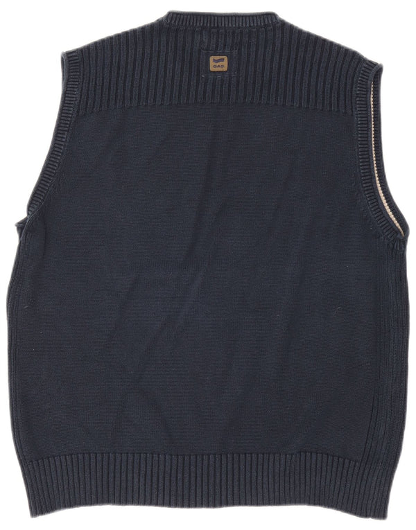 Gas Débardeur Homme 2XL Bleu Marine Coton