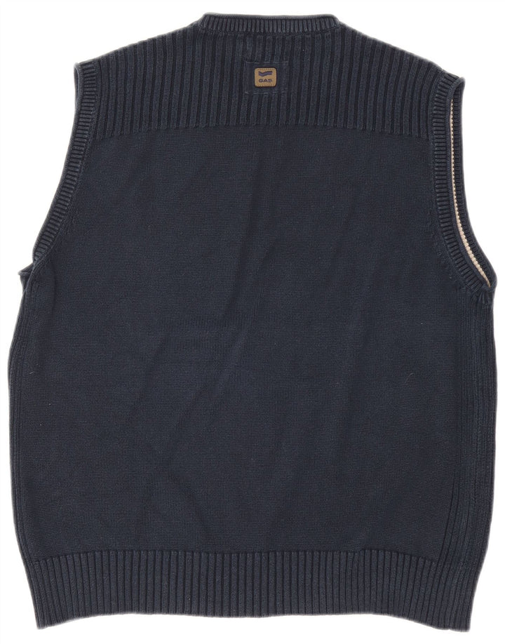 Gas Débardeur Homme 2XL Bleu Marine Coton