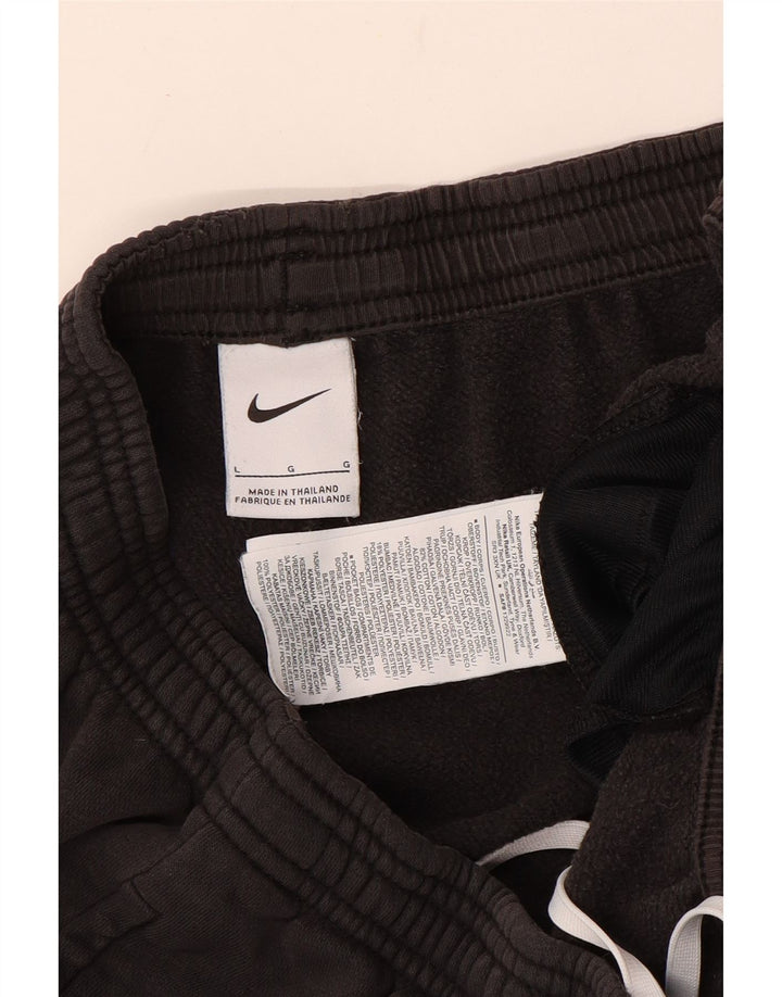 Nike Pantalon de survêtement pour homme en coton noir Taille L