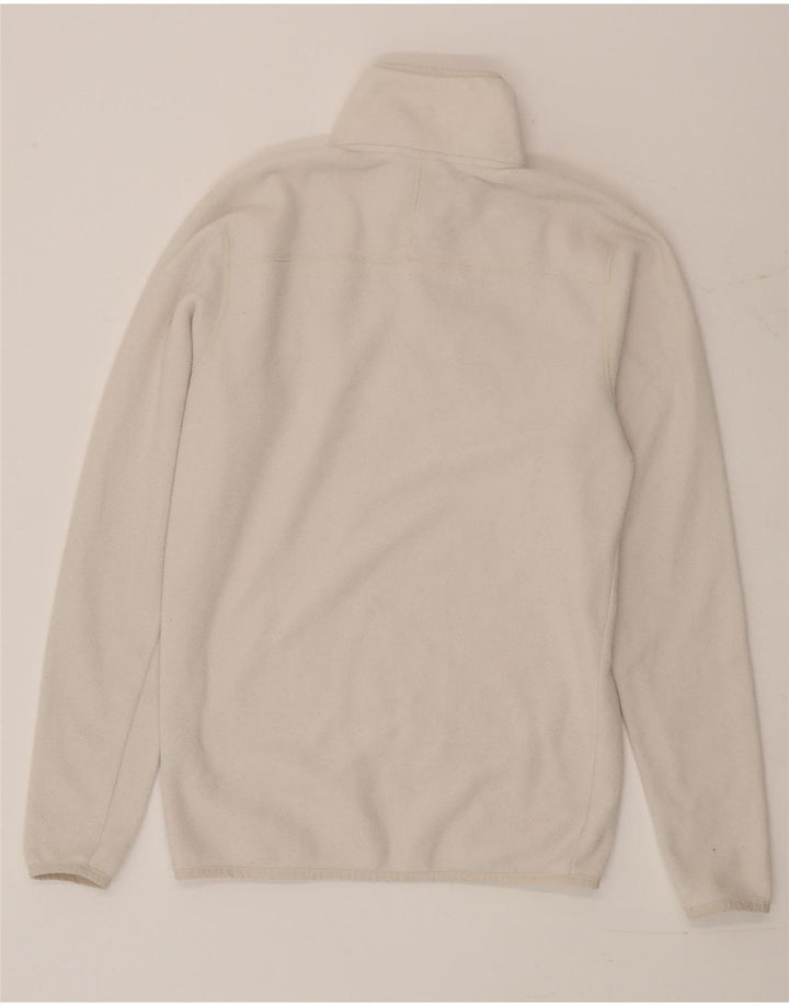 The North Face Pull polaire à col zippé pour homme Petit polyester beige