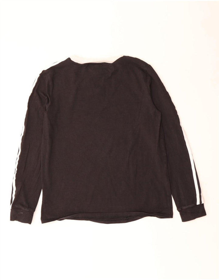 Adidas Haut à manches longues pour femme UK 16 Large Noir