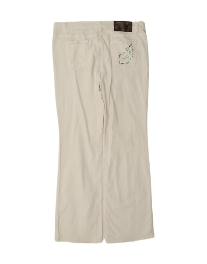 GF Ferre Jean Bootcut Femme W34 L31 Blanc