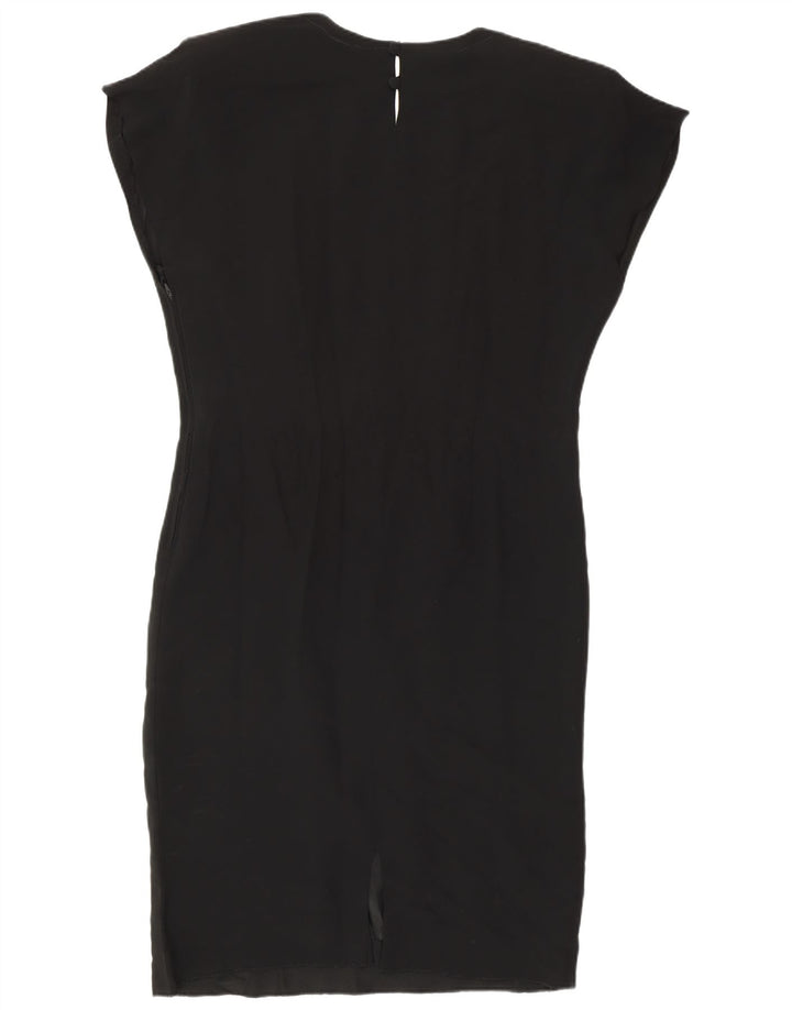 Robe fourreau à paillettes vintage pour femmes IT 48 XL Noir Rétro