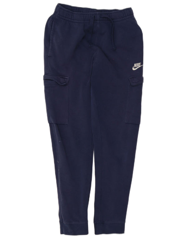 Nike Pantalon de survêtement coupe standard pour garçon 12-13 ans Large Navy Bl