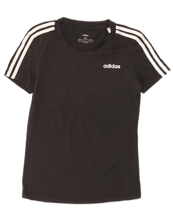 Adidas T-shirt pour femme UK 4/6 XS Noir