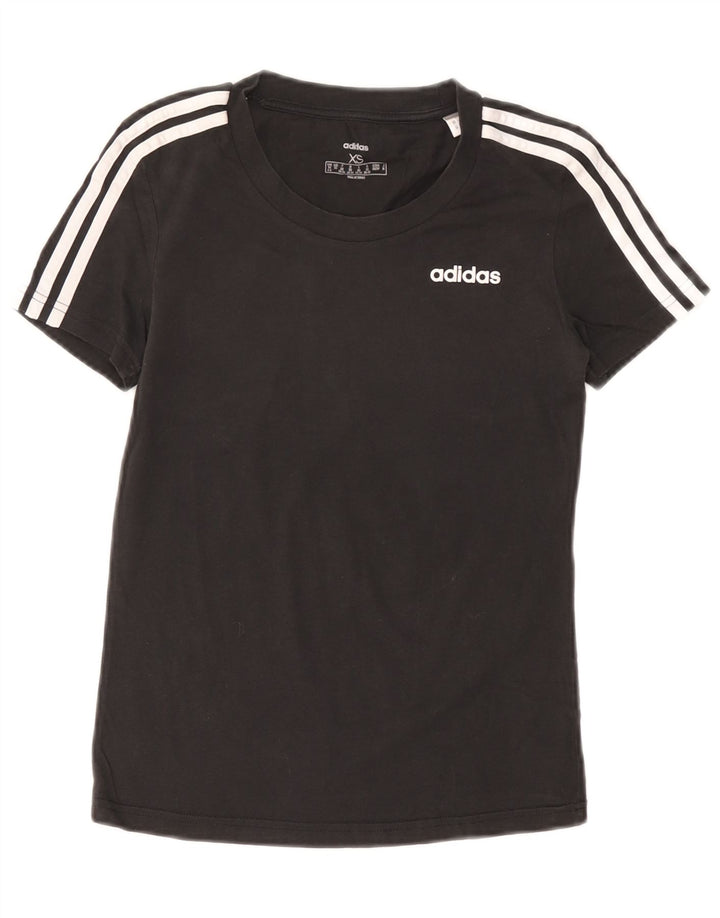 Adidas T-shirt pour femme UK 4/6 XS Noir