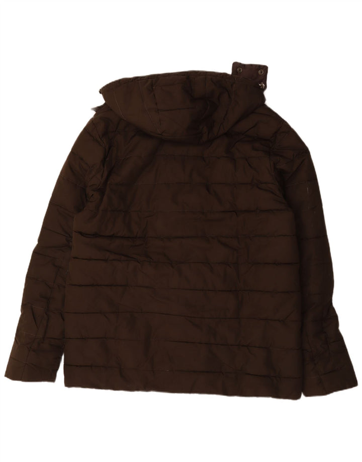 Barbour Veste matelassée à capuche pour homme UK 42 XL Marron