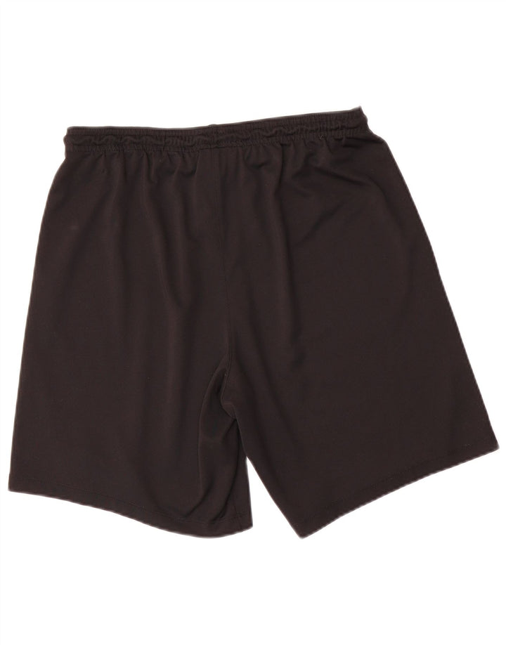 Nike Short de sport Dri Fit Slim Fit pour homme en polyester noir Taille L