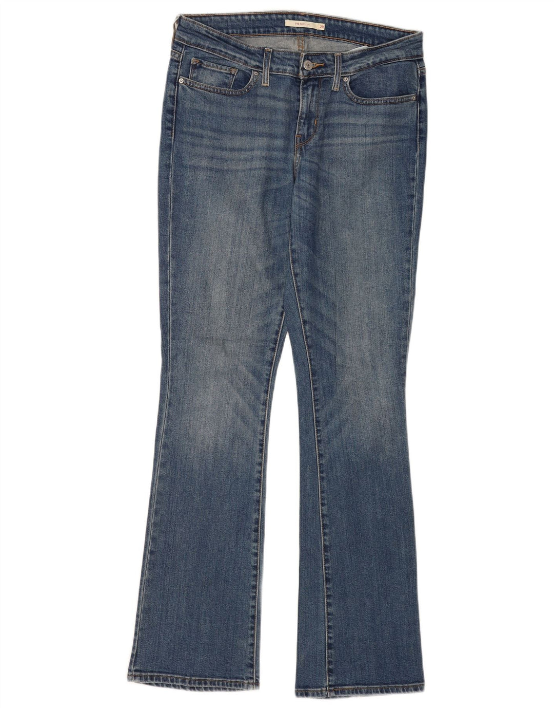 Levi's Jean 715 Bootcut Femme Bleu W29 L32 Coton