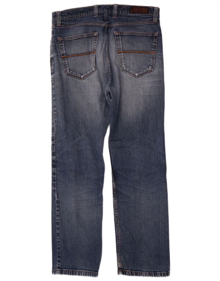 Marks & Spencer Jean droit régulier pour homme W34 L29 bleu coton