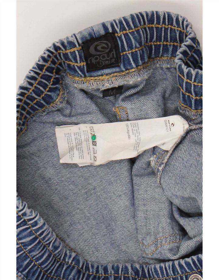 Rip Curl Short En Jean Femme Moyen W30 Bleu Coton