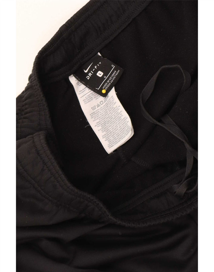 Nike Pantalon de survêtement pour homme Large Noir Polyester