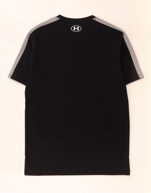 Under Armour T-Shirt Homme Haut Large Noir Colorblock Polyester