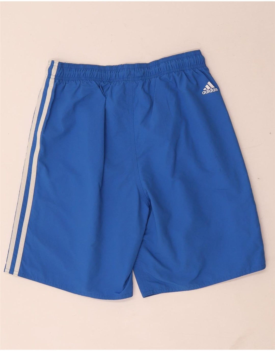 Adidas Short de Sport Graphique Garçon 15-16 Ans Bleu Polyester