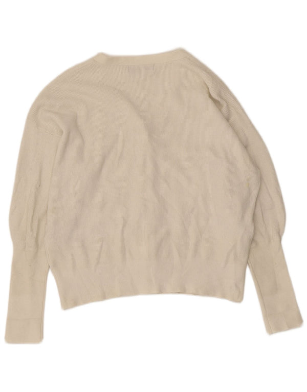 Marks & Spencer Cardigan pour femme en viscose beige moyen UK 44